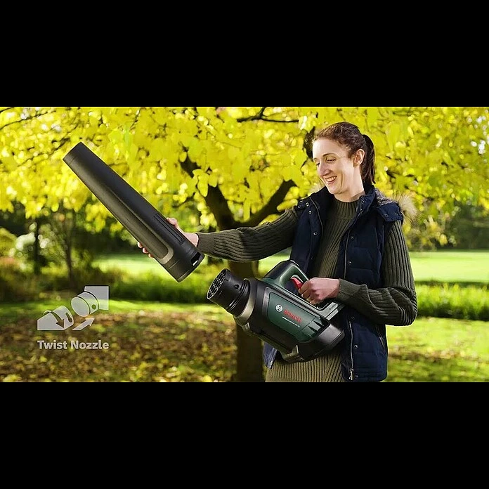 Bosch 36 V Power For All Akku-Laubbläser AdvancedLeafblower 36V-750 36 V, Li-Ionen, 1 Akku, Blasgeschwindigkeit: 100 Km/h - 200 Km/h 6 Bosch 36 V Power For All Akku-Laubbläser AdvancedLeafblower 36V-750 36 V, Li-Ionen, 1 Akku, Blasgeschwindigkeit: 100 Km/h - 200 Km/h – Bild 4
