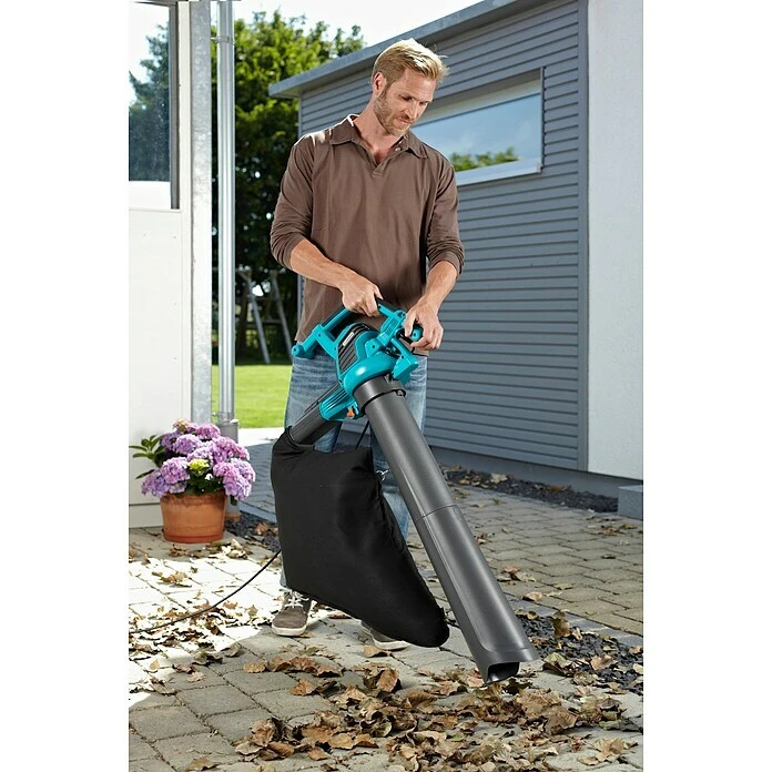Gardena Elektro-Laubsauger Ergojet 3000 3.000 W, Blasgeschwindigkeit: 310 Km/h 4 Gardena Elektro-Laubsauger Ergojet 3000 3.000 W, Blasgeschwindigkeit: 310 Km/h – Bild 2