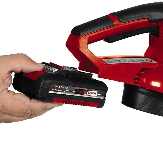 Einhell Power X-Change Akku-Laubbläser GE-CL 18 Li E-Solo 18 V, Ohne Akku, Blasgeschwindigkeit: 210 Km/h 6 Einhell Power X-Change Akku-Laubbläser GE-CL 18 Li E-Solo 18 V, Ohne Akku, Blasgeschwindigkeit: 210 Km/h – Bild 4