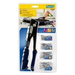 Rapid Blindnietzangen-Set RP10 Geeignet Für: Aluminiumnieten (Ø 3,2 Mm, Ø 4 Mm, Ø 4,8 Mm)