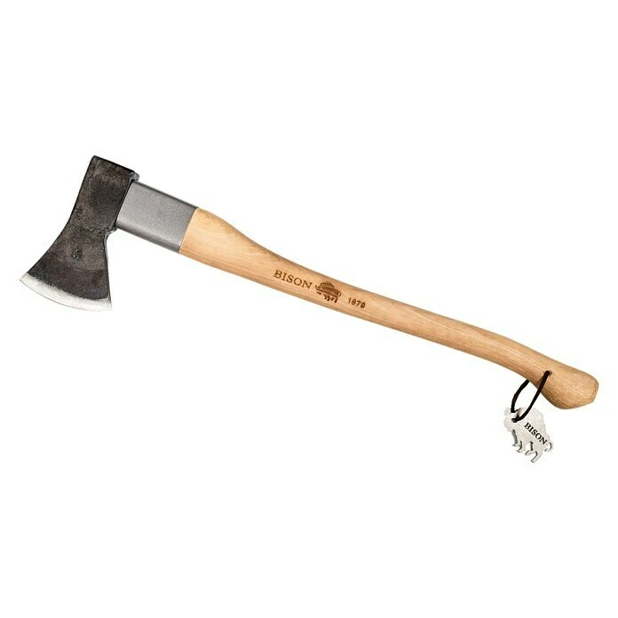Bison 1879 Universalaxt 1.250 G, 700 Mm, Handgeschmiedet 3 Bison 1879 Universalaxt 1.250 G, 700 Mm, Handgeschmiedet