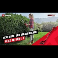Einhell Power X-Change Akku-Grasschere CE-CG18/100 LI T-SOLO 18 V, Ohne Akku, Schnittbreite: 100 Mm -Heimwerkzeuge erkäufe 2024 12 2464