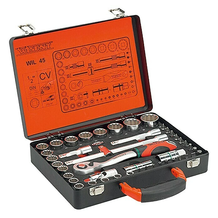 Wisent Steckschlüssel-Satz WIL 45 -tlg. 3 Wisent Steckschlüssel-Satz WIL 45 -tlg.