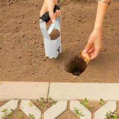 Gardol Hand-Blumenzwiebelpflanzer 80 Mm, Schwarz/Silber -Heimwerkzeuge erkäufe 2024 12 2719