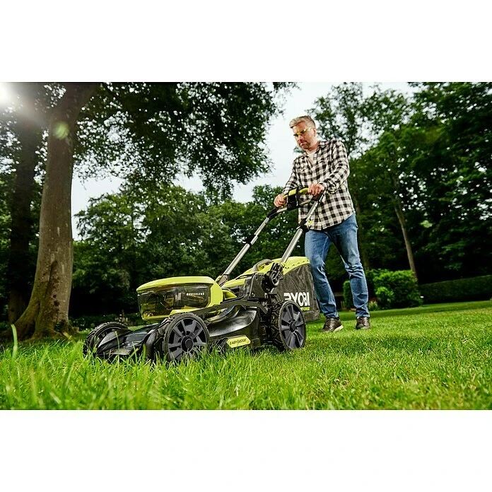Ryobi Akku-Rasenmäher RY36LMX46A-140 36 V, 1 Akku, 4 Ah, Schnittbreite: 46 Cm 4 Ryobi Akku-Rasenmäher RY36LMX46A-140 36 V, 1 Akku, 4 Ah, Schnittbreite: 46 Cm – Bild 2