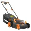 Worx Akku-Rasenmäher WG779E 40 V, 2 Akkus, 2,5 Ah, Schnittbreite: 34 Cm