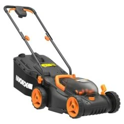 Worx Akku-Rasenmäher WG779E 40 V, 2 Akkus, 2,5 Ah, Schnittbreite: 34 Cm