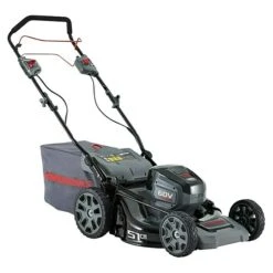 Powerworks Akku-Rasenmäher PD60LM51SPK4 60 V, Li-Ionen, 4 Ah, 1 Akku, Schnittbreite: 51 Cm