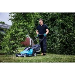 Makita Akku-Rasenmäher DLM432PT2 18 V, 2 Akkus, 5 Ah, Schnittbreite: 43 Cm -Heimwerkzeuge erkäufe 2024 12 2943