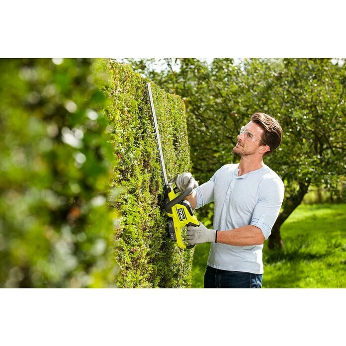Ryobi ONE+ Akku-Heckenschere OHT1845 18, Li-Ionen, Ohne Akku, Schnittlänge: 45 Cm 4 Ryobi ONE+ Akku-Heckenschere OHT1845 18, Li-Ionen, Ohne Akku, Schnittlänge: 45 Cm – Bild 2