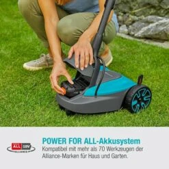 Gardena Akku-Rasenmäher HandyMower 22/18V P4A 18 V, Ohne Akku, 2,5 Ah, Schnittbreite: 22 Cm -Heimwerkzeuge erkäufe 2024 12 3040