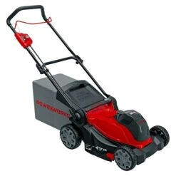 Powerworks Akku-Rasenmäher P48LM41 48 V, Ohne Akku, Schnittbreite: 41 Cm