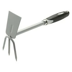 Gardol Hand-Doppelhäckchen Arbeitsbreite: 6,5 Cm, Anzahl Zinken: 3, Kurzstiel