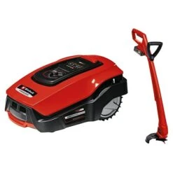 Einhell Power X-Change Mähroboter - Inkl. Gratis Rasentrimmer 18 V, 2,5 Ah, Max. Flächenempfehlung: 500 M²