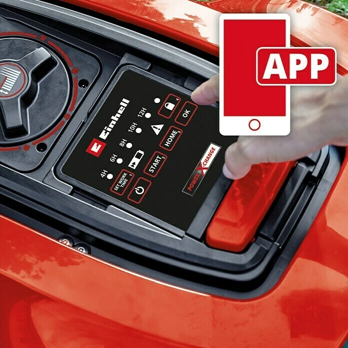 Einhell Power X-Change Mähroboter - Inkl. Gratis Rasentrimmer 18 V, 2,5 Ah, Max. Flächenempfehlung: 500 M² 5 Einhell Power X-Change Mähroboter - Inkl. Gratis Rasentrimmer 18 V, 2,5 Ah, Max. Flächenempfehlung: 500 M² – Bild 3