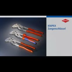 Knipex Zangenschlüssel Greifkapazität Muttern: 35 Mm, Vernickelt, Kunststoff überzogen -Heimwerkzeuge erkäufe 2024 12 339
