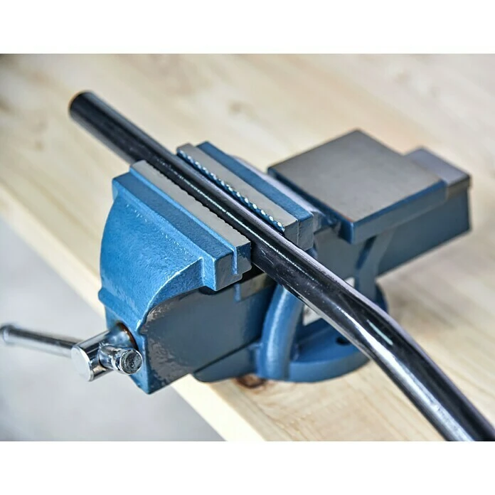 Schraubstock 150 Mm, Feststehend, Metall 4 Schraubstock 150 Mm, Feststehend, Metall – Bild 2