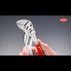 Knipex Zangenschlüssel Greifkapazität Muttern: 35 Mm, Vernickelt, Kunststoff überzogen -Heimwerkzeuge erkäufe 2024 12 340