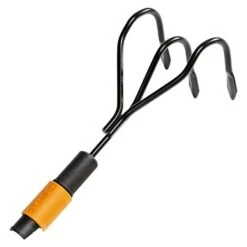 Fiskars QuikFit Gartenkralle Arbeitsbreite: 12,5 Cm, Anzahl Zinken: 3