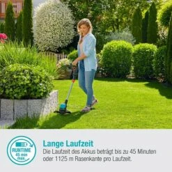 Gardena EasyCut Akku-Rasentrimmer 23/18V-P4A 18 V, Li-Ionen, 1 Akku, Schnittbreite: 23 Cm -Heimwerkzeuge erkäufe 2024 12 3850