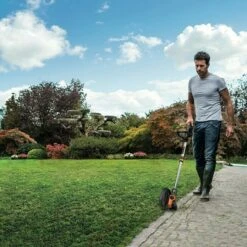 Worx Akku-Rasentrimmer WG163E.1 20 V, Li-Ionen, 1 Akku, Schnittbreite: 30 Cm -Heimwerkzeuge erkäufe 2024 12 3861