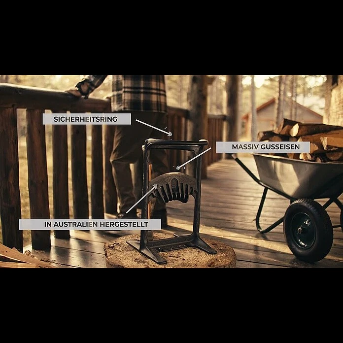 Kindling Cracker Holzspalter Original Holzdurchmesser: 16 Cm 5 Kindling Cracker Holzspalter Original Holzdurchmesser: 16 Cm – Bild 3