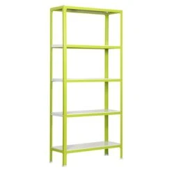 Simonrack Homeclick Metallregal Mini L X B X H: 40 X 80 X 180 Cm, Traglast: 150 Kg/Boden, Anzahl Böden: 5 Stk., Grün