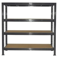 Metall-Schwerlastregal Super Heavy 60 X 200 X 200 Cm, Traglast: 1.000, Stecken