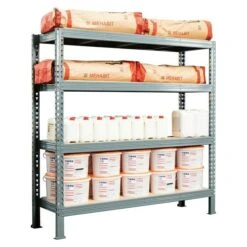 Metall-Schwerlastregal Super Heavy 60 X 200 X 200 Cm, Traglast: 1.000, Stecken -Heimwerkzeuge erkäufe 2024 12 4110