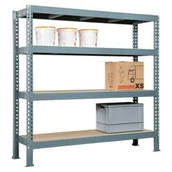 Metall-Schwerlastregal Super Heavy 60 X 200 X 200 Cm, Traglast: 1.000, Stecken -Heimwerkzeuge erkäufe 2024 12 4111