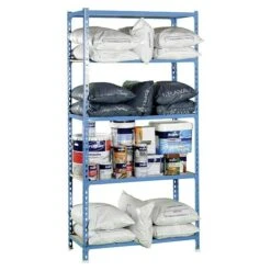 Simonrack Maderclick Metallregal L X B X H: 40 X 90 X 180 Cm, Traglast: 150 Kg/Boden, Anzahl Böden: 5, Stecken, Blau -Heimwerkzeuge erkäufe 2024 12 4140