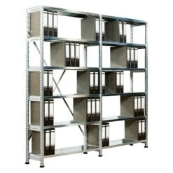 Scholz Aktenregal Anbauelement Länge: 810 Mm, Breite: 300 Mm, Höhe: 1.920 Mm, Traglast: 80 Kg/Boden, Anzahl Böden: 6 Stk. -Heimwerkzeuge erkäufe 2024 12 4210