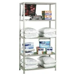 Simonrack Simonclassic Metallregal Advantage Plus L X B X H: 30 X 100 X 200 Cm, Traglast: 75 Kg/Boden, Anzahl Böden: 5 Stk., Schrauben, Grau -Heimwerkzeuge erkäufe 2024 12 4229