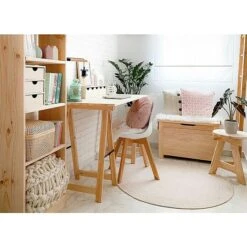 Astigarraga Arbeitstisch Höhe: 76,8 Cm, Kiefer, Natur -Heimwerkzeuge erkäufe 2024 12 4268