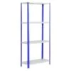 Simonrack Homeclassic Metallregal L X B X H: 30 X 80 X 160 Cm, Traglast: 100 Kg/Boden, Anzahl Böden: 4 Stk., Schrauben, Blau -Heimwerkzeuge erkäufe 2024 12 4340