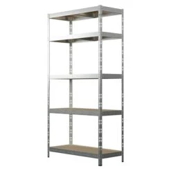 Regalux Metall-Schwerlastregal L X B X H: 40 X 90 X 180 Cm, Traglast: 175 Kg/Boden, Anzahl Böden: 5 Stk., Stecken, Silber 10 Regalux Metall-Schwerlastregal L X B X H: 40 X 90 X 180 Cm, Traglast: 175 Kg/Boden, Anzahl Böden: 5 Stk., Stecken, Silber -Heimwerkzeuge erkäufe 2024 12 4389