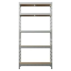 Regalux Metall-Schwerlastregal L X B X H: 40 X 90 X 180 Cm, Traglast: 175 Kg/Boden, Anzahl Böden: 5 Stk., Stecken, Silber 12 Regalux Metall-Schwerlastregal L X B X H: 40 X 90 X 180 Cm, Traglast: 175 Kg/Boden, Anzahl Böden: 5 Stk., Stecken, Silber -Heimwerkzeuge erkäufe 2024 12 4391