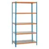 Simonrack Simonclick Metallregal Super Plus L X B X H: 40 X 110 X 200 Cm, Traglast: 180 Kg/Boden, Anzahl Böden: 5 Stk., Stecken, Blau/Orange -Heimwerkzeuge erkäufe 2024 12 4414