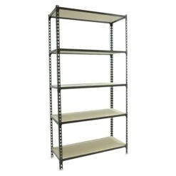 Simonrack Maderclick Metallregal Super Plus L X B X H: 40 X 110 X 200 Cm, Traglast: 150 Kg/Boden, Anzahl Böden: 5, Stecken, Anthrazitgrau