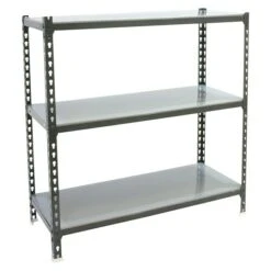 Simonrack Simonclick Metallregal Mini L X B X H: 50 X 80 X 100 Cm, Traglast: 180 Kg/Boden, Anzahl Böden: 3 Stk., Stecken, Anthrazit/Silber