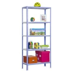 Simonrack Homeclick Metallregal Mini L X B X H: 40 X 80 X 180 Cm, Traglast: 150 Kg/Boden, Anzahl Böden: 5 Stk., Lila -Heimwerkzeuge erkäufe 2024 12 4556