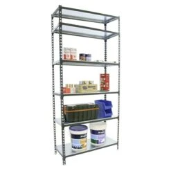 Simonrack Simonclick Metallregal Mini L X B X H: 30 X 80 X 250 Cm, Traglast: 180 Kg/Boden, Anzahl Böden: 6 Stk., Stecken, Anthrazit/Silber -Heimwerkzeuge erkäufe 2024 12 4774