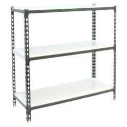 Simonrack Simonclick Metallregal Mini L X B X H: 50 X 80 X 90 Cm, Traglast: 180 Kg/Boden, Anzahl Böden: 3 Stk., Stecken, Anthrazit/Weiß