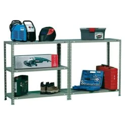 Simonrack Simonclassic Metallregal Advantage Plus L X B X H: 40 X 100 X 200 Cm, Traglast: 75 Kg/Boden, Anzahl Böden: 5 Stk., Schrauben, Grau -Heimwerkzeuge erkäufe 2024 12 4794