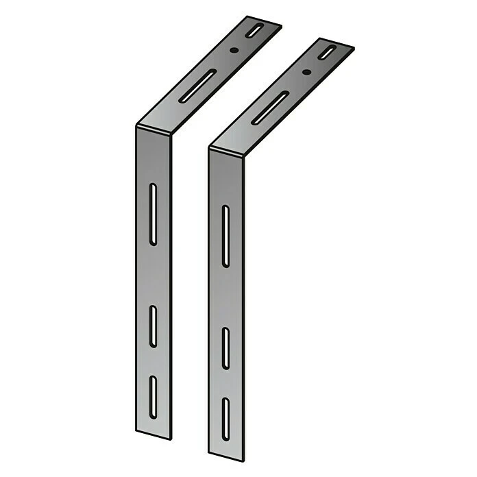 Scholz System Verbindungswinkel-Set 2 Stk., Stahl 3 Scholz System Verbindungswinkel-Set 2 Stk., Stahl