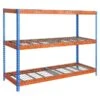 Simonrack Ecoforte Metall-Schwerlastregal Rex L X B X H: 60 X 180 X 200 Cm, Traglast: 400 Kg/Boden, Anzahl Böden: 3 Stk., Stecken, Blau/Orange -Heimwerkzeuge erkäufe 2024 12 4834