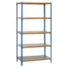 Simonrack Simonclick Metallregal Mini L X B X H: 40 X 80 X 180 Cm, Traglast: 180 Kg/Boden, Anzahl Böden: 5 Stk., Stecken, Blau/Orange -Heimwerkzeuge erkäufe 2024 12 4873