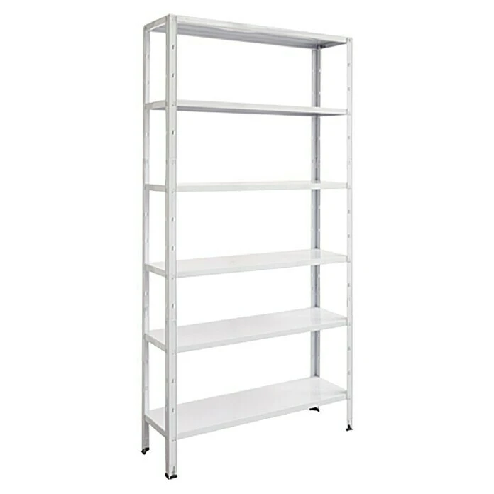 Regalux Aktenregal Office 100 30 X 100 X 209 Cm, Traglast: 60 Kg/Boden, Weiß 3 Regalux Aktenregal Office 100 30 X 100 X 209 Cm, Traglast: 60 Kg/Boden, Weiß