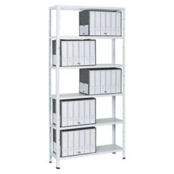 Regalux Aktenregal Office 100 30 X 100 X 209 Cm, Traglast: 60 Kg/Boden, Weiß 11 Regalux Aktenregal Office 100 30 X 100 X 209 Cm, Traglast: 60 Kg/Boden, Weiß -Heimwerkzeuge erkäufe 2024 12 4977