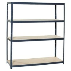 Regalux Metall-Schwerlastregal R250 60 X 160 X 180 Cm, Traglast: 250 Kg/Boden, Stecken